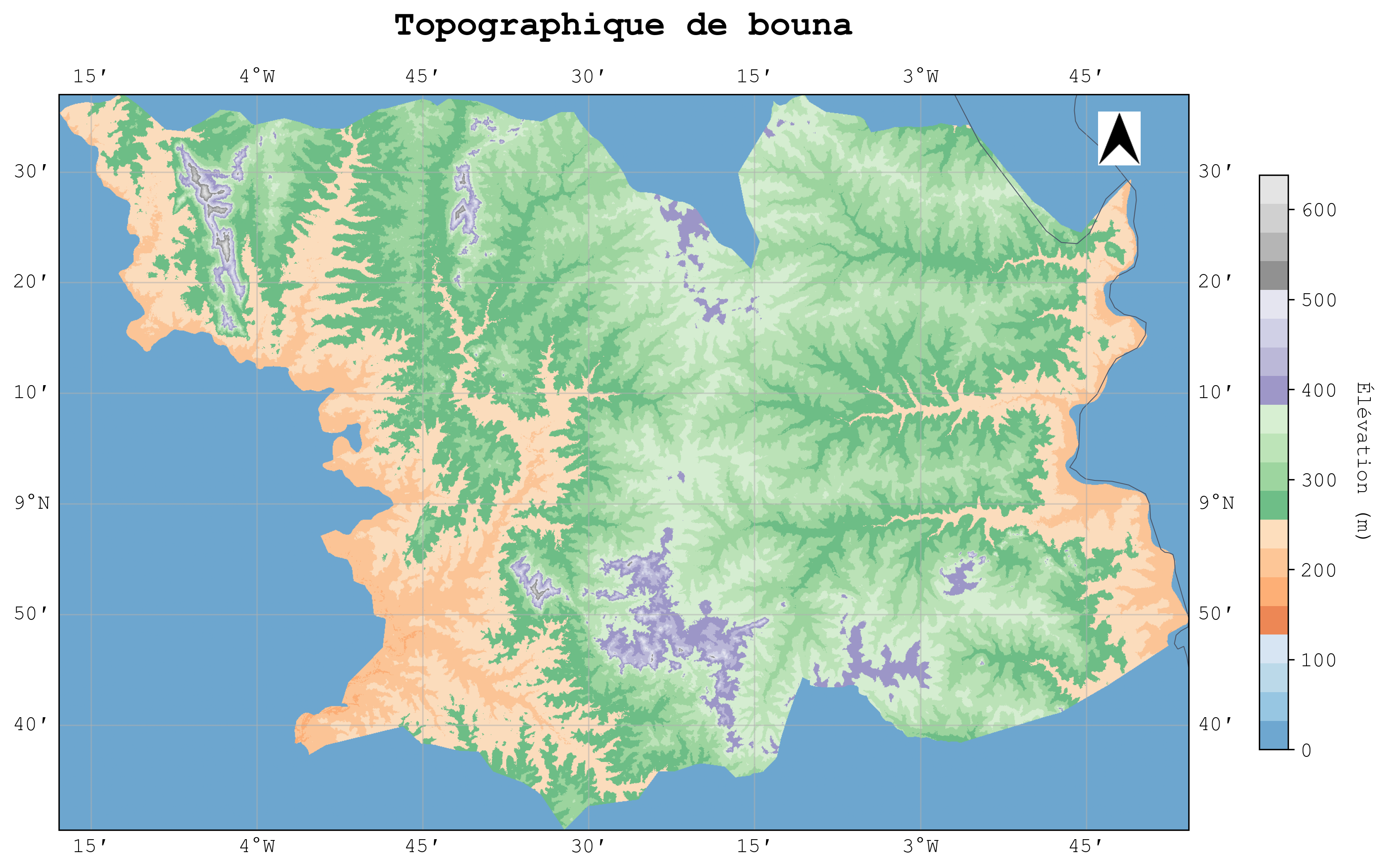 Exemple de carte générée avec cartograpy